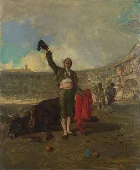 The BullFighters Salute, Marsal, Mariano Fortuny y